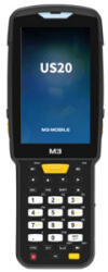 M3 Mobile Mobile US20W, 2D, SE4750, 10.5 cm (4''), Func. Num. , BT, Wi-Fi, NFC, Android (S20W0C-Q3CWEE-HF)
