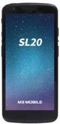 M3 Mobile Mobile SL20+, 8-Pin, HD, 2D, SE4710, 14 cm (5.5''), GPS, hot-swap, USB-C, BT (BLE), Wi-Fi, eSIM, 4G, NFC, Android, GMS, ext. bat (SL204C-T2CHSE-HF-01)