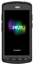 M3 Mobile Mobile SM20X, 2D, SE4710, 12.7 cm (5''), GPS, disp. , USB, BT (5.1), Wi-Fi, 4G, NFC, Android, GMS, RB, black (SM2X4R-R2CHSE-HF)