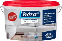 Héra Belső Falfesték Piros Tetős (oldószermentes) 4 L