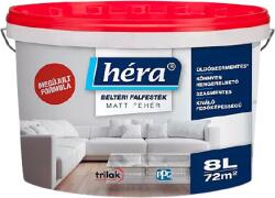 Héra Belső Falfesték Piros Tetős (oldószermentes) 8 L