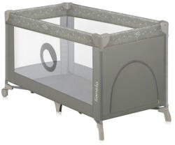 Lionelo Patut pliant, Lionelo, Stefi, Cu un nivel, Cu intrare laterala cu fermoar, 2 roti, 120x60 cm, Conform cu standardul european de - roua - 261,00 RON