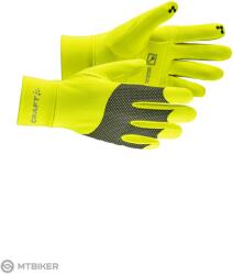 Craft ADV Lumen Fleece kesztyű, sárga (L)