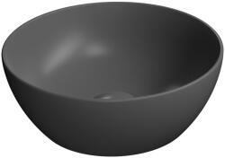 SAPHO GSI PURA 32 cm kerámiamosdó, matt fekete 885426 (885426)