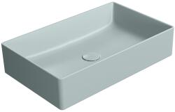 SAPHO GSI KUBE X 60x37 cm kerámiamosdó, matt jégkék 945315 (945315)