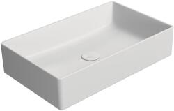 SAPHO GSI KUBE X 60x37 cm kerámiamosdó, matt fehér 945309 (945309)