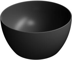 SAPHO GSI PURA 42 cm kerámiamosdó, matt fekete 885226 (885226)