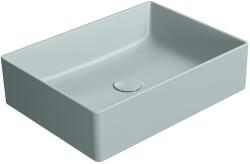 SAPHO GSI KUBE X 50x37 cm kerámiamosdó, matt jégkék 942915 (942915)