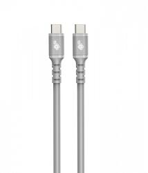TB TOUCH TB USB-C kábel szürke 60W 1m (AKTBXKUCC2SI10G)