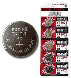 VEZ Maxell Elem - CR2025 gombelem 5db-os 131265 (131265)