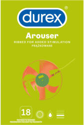 Durex Arouser redőzött felületű óvszer (18 db) - ovszer-vasarlas