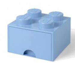 LEGO® Cutie de depozitare LEGO® 4 - cu sertar albastru pal 250 x 250 x 180 mm (SL40051736)