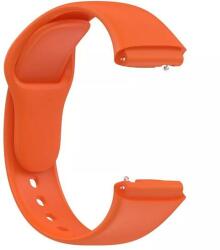 strap-043 Xiaomi Redmi Watch 3 Active narancssárga szilikon okosóra szíj (strap-043)