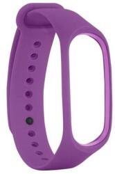 strap-017 Xiaomi Mi Smart Band 5 / Smart Band 6 / Smart Band 7 sötét rózsaszín szilikon okosóra szíj (strap-017)