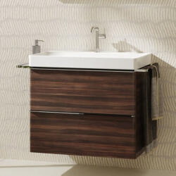 Hansgrohe Xelu Q Két fiókos mosdószekrény mosdóhoz 780/475, króm fogantyú/sötét dió 54030000 (54030000)