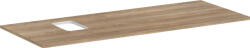Hansgrohe Xelu Q Pultlap 1360/550 baloldali kivágással, csaplyukas mosdótálhoz, tölgy 54123230 (54123230)