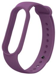 strap-025 Xiaomi Mi Smart Band 3 / Smart Band 4 lila szilikon okosóra szíj (strap-025)