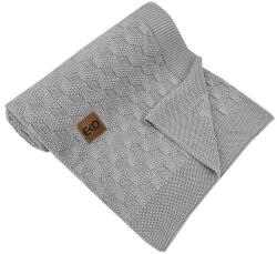 Eko Bambusz takaró Light Grey 80x100cm - feedo - 10 050 Ft