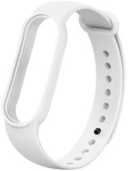 strap-020 Xiaomi Mi Smart Band 3 / Smart Band 4 fehér szilikon okosóra szíj (strap-020)