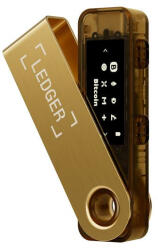 Ledger Nano S Plus Gold - Crypto hardveres pénztárca - Védd meg a kriptopénzed, NFT-idet és tokeneidet!