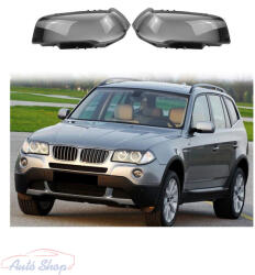  BMW X3 E83 LCI Facelift LÁMPA BÚRA SZETT 2006-2010 , lámpabúra fényszóró búra Minőségi termék