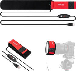 NEEWER USB-s Objektívmelegítő -Fotós Lencse-melegítő heater (300mm) -Piros (33000016)