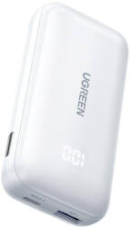 UGREEN Nexode PB501 Powerbank 10000mAh USB + USB-C, 30W PD (fehér) (25189)