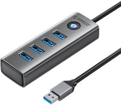 ORICO PDD4U USB to 4x USB 3.0 Hub Adapter (szürke) (PDD4U-U3-015-GY-EPIP)