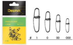 DELPHIN Crosslock snap c-03/10db-bn/000 (969C03000) - nextfish