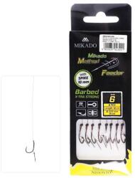 Mikado Method Feeder Xtra Strong Rig előke csalitüskés szakállnélküli horog 12 (HMFB2805BI-12DB)