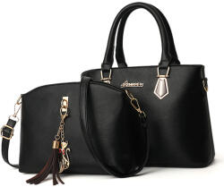 Dollcini Női Kézitáska Szett - Elegáns, Több Színben - Fekete (016501)