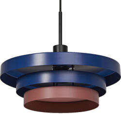 OSRAM Decor Layers Pendant beltéri mennyezeti/függesztett lámpatest kék/rózsaszín színben, E27 foglalattal, IP20 védettséggel, 5 év garanciával, 220-240V ( 4058075839007 ) (4058075839007)