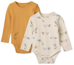 Liewood gyerek body 2 db - bézs 56 - answear - 17 990 Ft