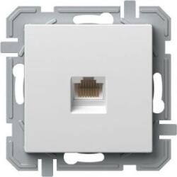 TEM LOGIQ Priza simpla date Rj45 Cat5e Keystone Alb (KQ37PWXO)