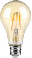 V-TAC 10W borostyán E27 filament A60 LED égő, 2200K, 95 Lm/W - SKU 217157 (217157)