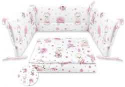  Baby Shop 3 részes ágynemű garnitúra - Balerina maci rózsaszín