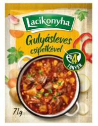 Lacikonyha gulyásleves csipetkével