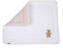 Childhome Salteluta de joaca Childhome 75x95 cm, Jerse Muselina Tedy (CH-CCPMJMTB)