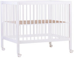 Childhome Tarc Childhome 97 cu roti 75x95 cm MDF Alb (CH-PA97W) - caruciorcopii