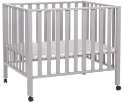 Childhome Tarc Childhome 94 cu roti 75x95 cm Lemn, Gri (CH-PA94SG) - caruciorcopii