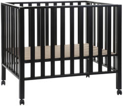 Childhome Tarc Childhome 94 cu roti 75x95 cm Lemn, Black (CH-PA94BL) - caruciorcopii
