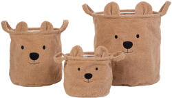 Childhome Set 3 cosuri depozitare Childhome Teddy (CH-CCBTBSET)