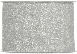 Decoration & Design Karácsonyi mintás Szalag ezüst glitteres 63mmx10m - PV3915G40 (PV3915G40)