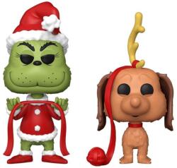 Funko The Grinch(Anniversary) POP! Books Vinyl Figures 2-Pack Grinch w/ Max 9 cm (FK72505) Figurina