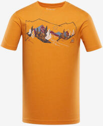 ALPINE PRO Bolen Tricou ALPINE PRO | Portocaliu | Bărbați | XS