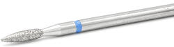 Global Fashion Capat freza diamant flacara, albastru, 243-021B