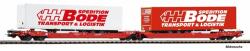 Piko Товарен вагон T3000e с двe полуремаркета " Bode" Trailern DB AG VI (24625)