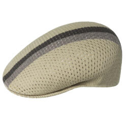 Kangol Kangol, Basca bej mesh stripe 504 (K3303HT-Bej)