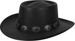 Bailey of Hollywood Eddy Bros, palarie neagra cowboy gambler (S21E01-Negru)