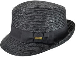 Kangol Kangol, Palarie neagra wheat braid arnold trilby (K4079HT-Negru)